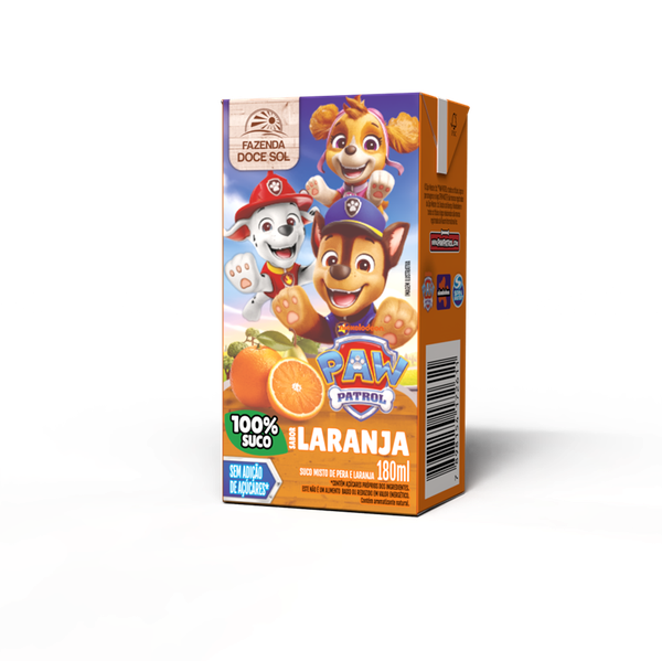SUCO PATRULHA CANINA 180ML LARANJA