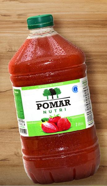 SUCO POMAR MORANGO 1L