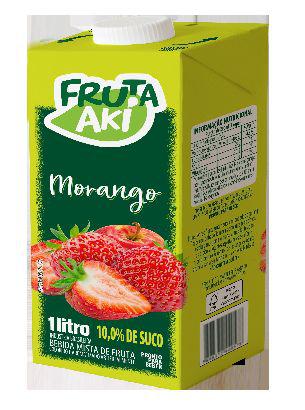 Suco Nectar Fruta Aki 1l Morango