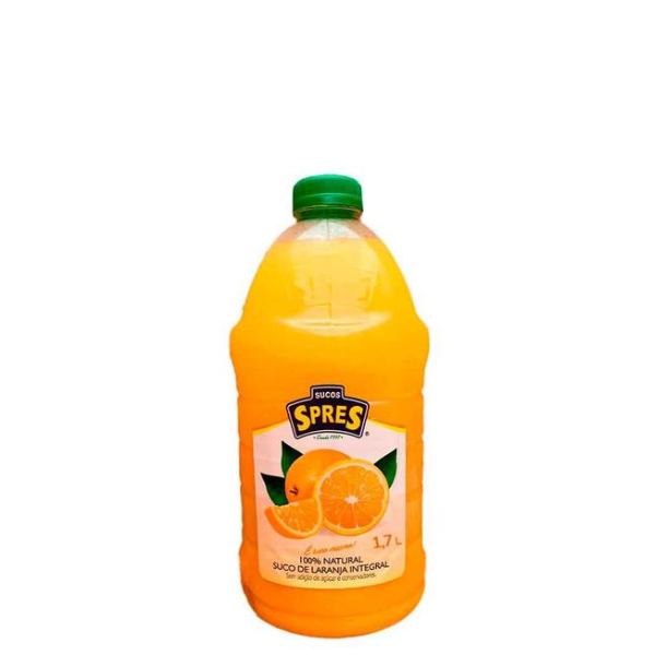 SUCO PASTEURIZADO SPRES LARANJA 1,7L