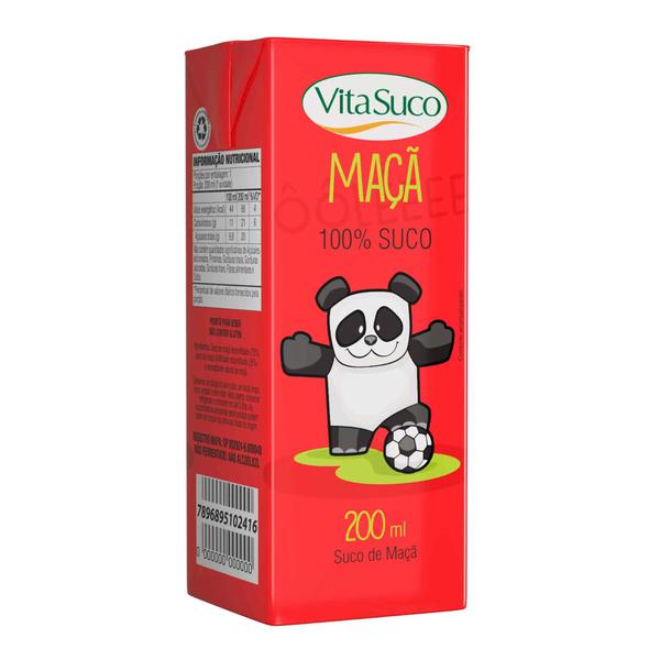 SUCO VITASUCO 200ML MAÇA 100% SUCO