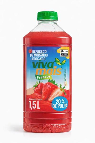 NECTAR VIVA MAIS FRESCOR 900ML MORANGO