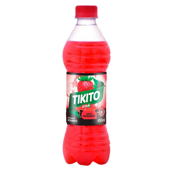 BEBIDA TIKITO MORANGO 450ML