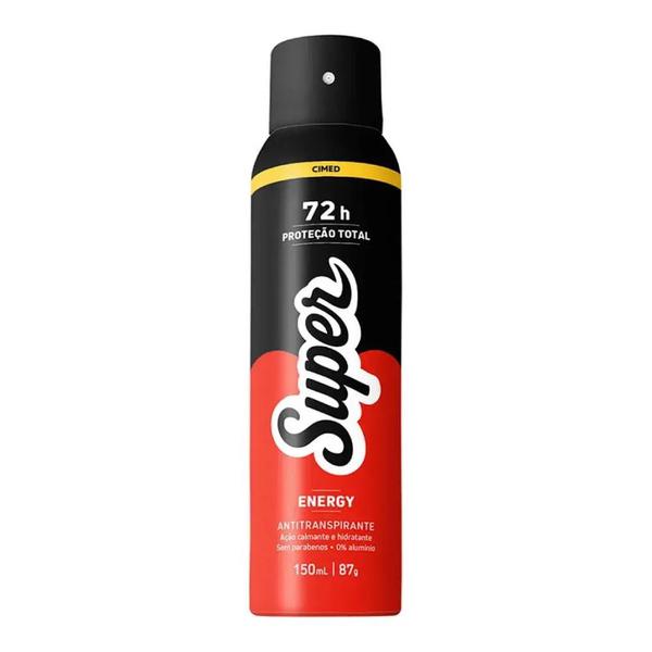 DESODORANTE SUPER ENERGY CIMED 150ML
