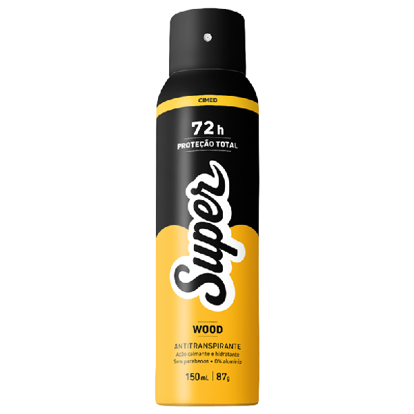DESODORANTE SUPER WOOD CIMED 150ML