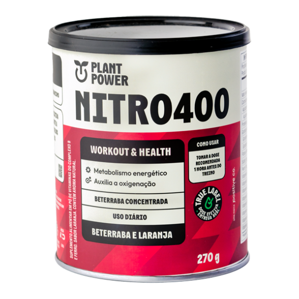 SUPL PLANTPOWER NITRO400 270G BETERRABA LARANJA