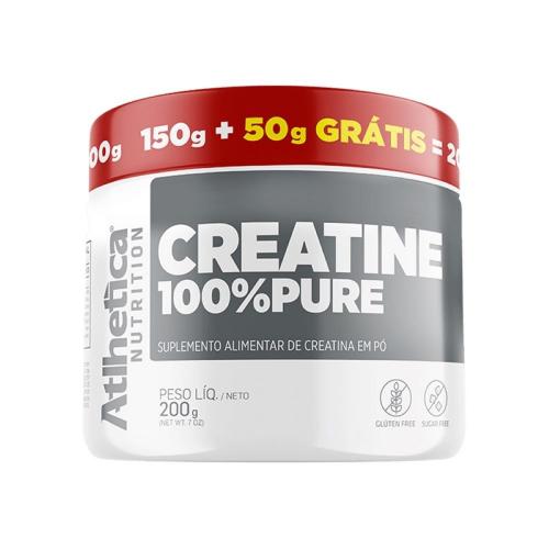 CREATINA ATLHETICA NUTRITION MONOHYDRATE 100% PURE 200G