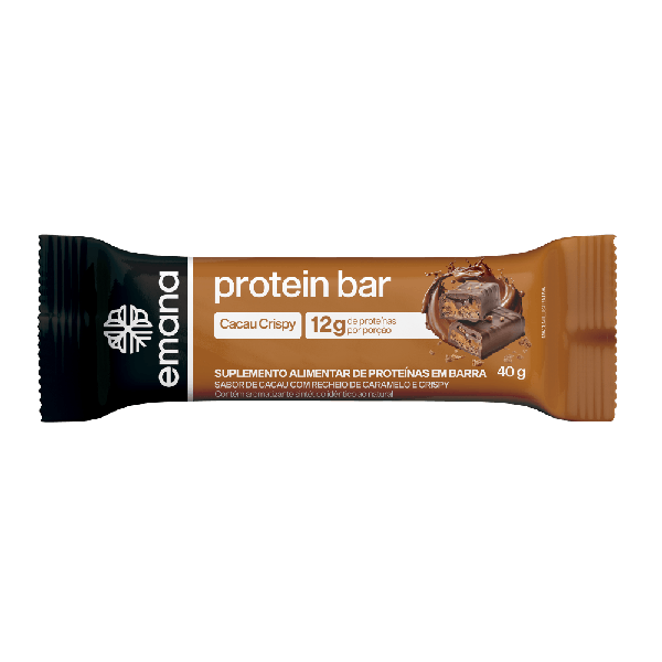 Barra Proteina Emana 40g Cacau Crispy