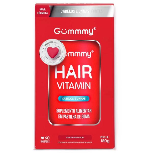 SUPLEMENTO GUMMY HAIR 60 PASTILHAS MORAN