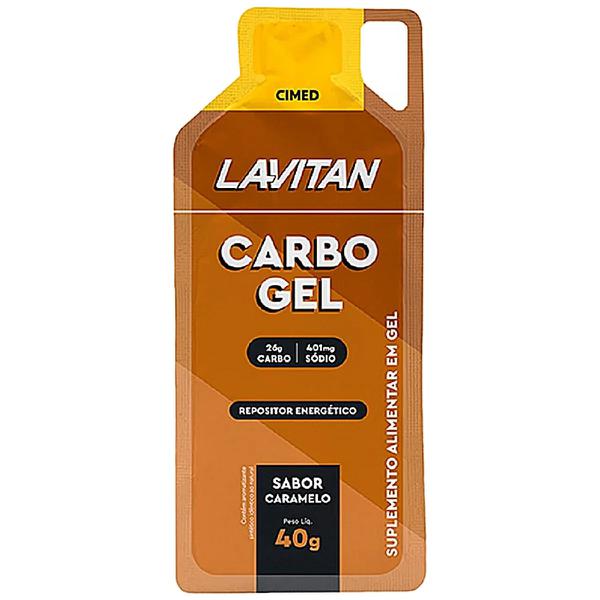 LAVITAN CARBO GEL 10 SCH 40G CARAMELO