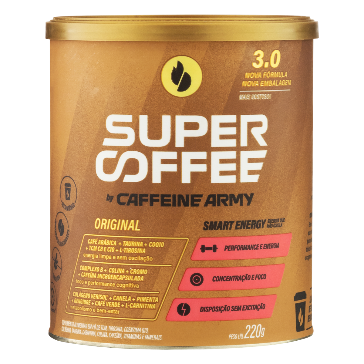 SUPER COFFEE 220G ORIGINAL LINGUA DE GATO