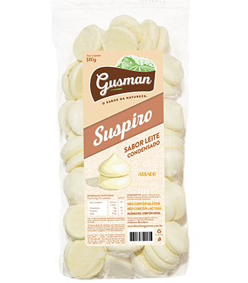 BISC GUSMAN 120G MERENGUE LEITE CON