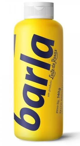 TALCO BARLA LEITE DE ROSAS 140G
