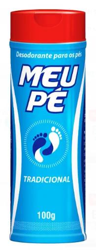 Talco Pe Meu Pe 100G Azul Tradicional