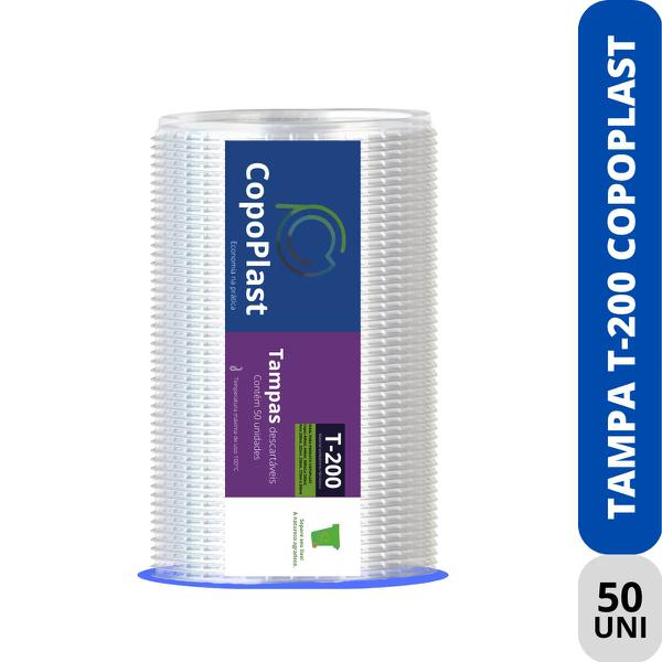 TAMPA DESCARTAVEL COPOPLAST T-200 C/50
