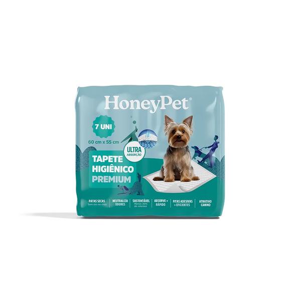 TAPETE HIGIENICO HONEY PET CAES C/7UN