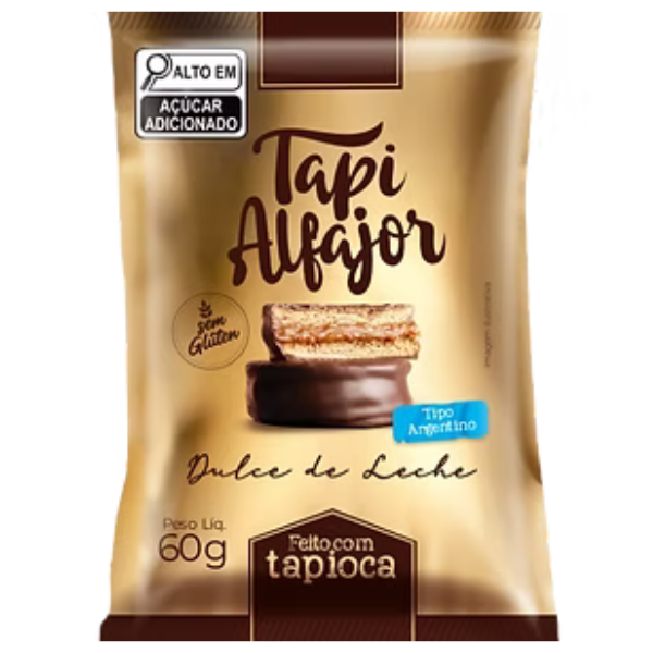 ALFAJOR DE TAPIOCA TRADICIONAL 60G TAPI