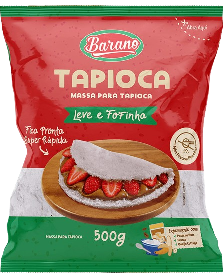 TAPIOCA BARANO HIDRATADA 500G