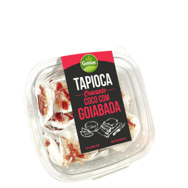 TAPIOCA CROCANTE COCO COM GOIABADA GOMAC 200G