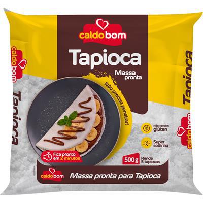 MASSA TAPIOCA 500G CALDO BOM