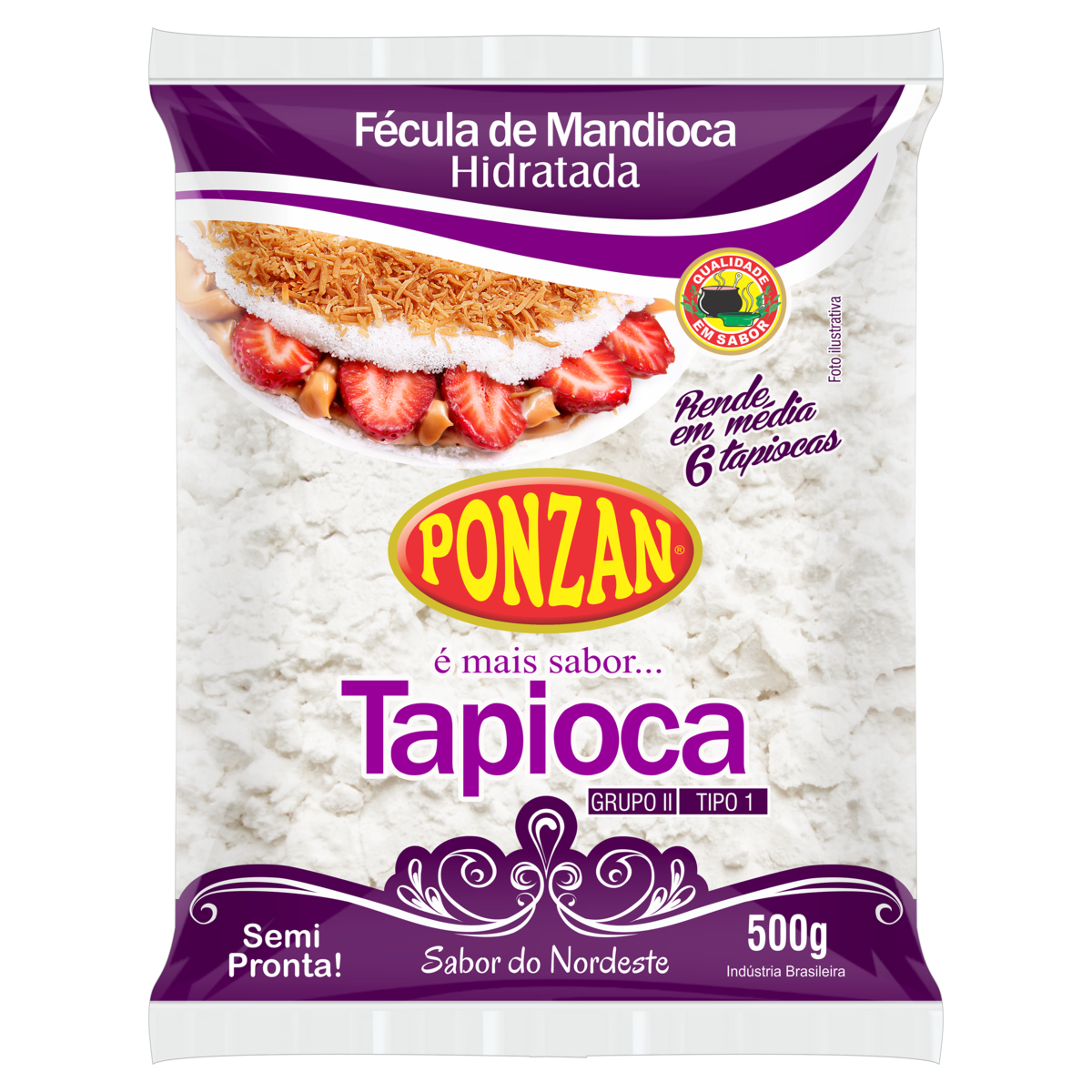 TAPIOCA HIDRATADA 500 G PONZAN