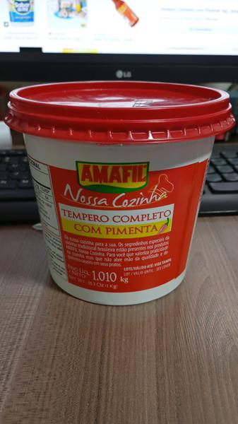 TEMPERO AMAFIL 1,010KG COMPLETO C/ PIMENTA