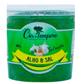 TEMP ALHO E SAL CIA DO TEMPERO 500G