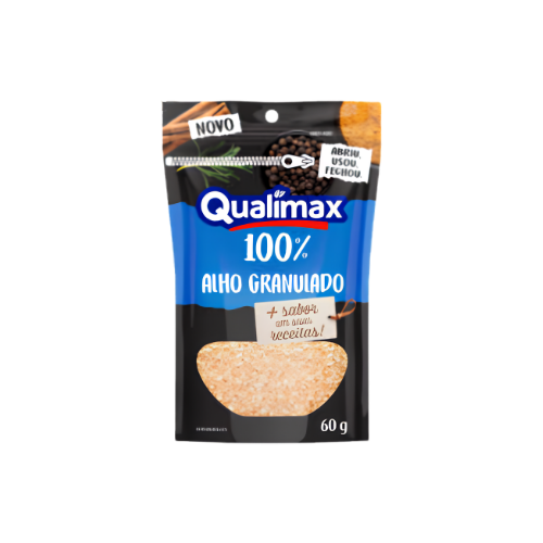 QUALIMAX ALHO GRANULADO 60G
