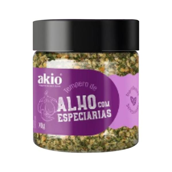 TEMP AKIO 70GR ALHO C/ESPECIARIAS