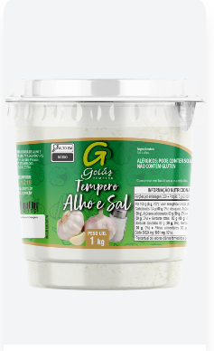 TEMPERO GOIAS TEMPERO 1KG ALHO E SAL