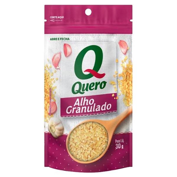 Tempero Quero 30G Alho Granulado