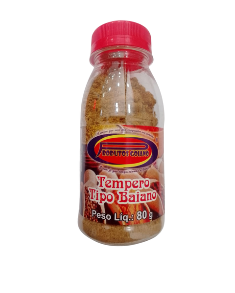 COND PROD GOIANO POTE 80G TEMPERO BAIANO