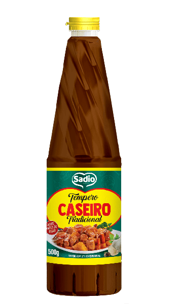 TEMPERO CASEIRO E.VERDE SADIO 500ML