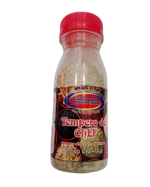 TEMPERO DO CHEF PROD GOIANO POTE 70G