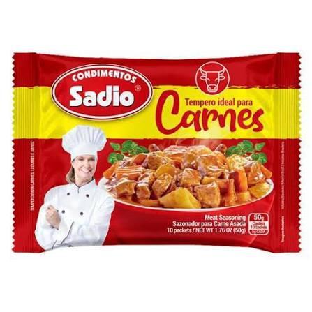 TEMPERO EM PO CARNE SADIO - VERM PC 50G