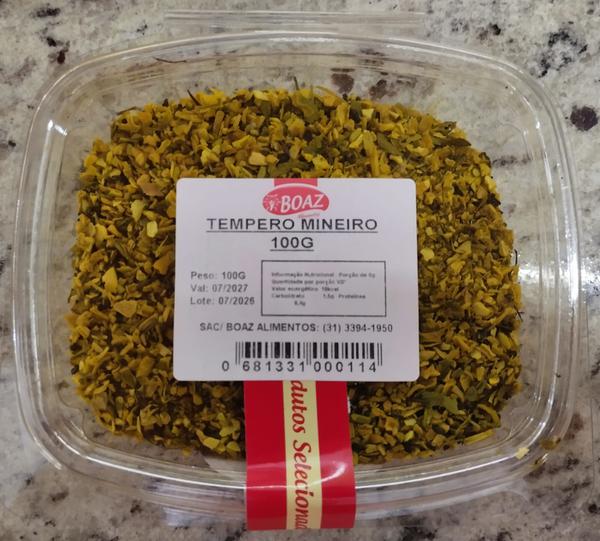 TEMPERO MINEIRO BOAZ ALIMENTOS 100G