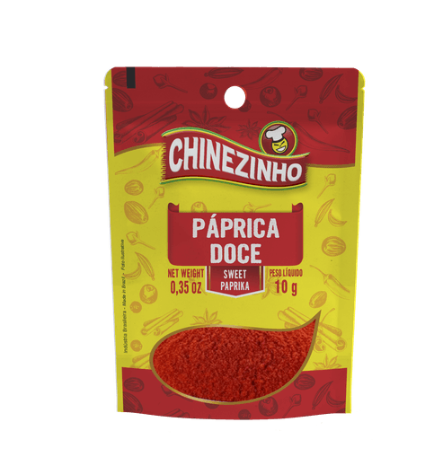 TEMPERO CHINEZINHO PAPRICA DOCE 10G