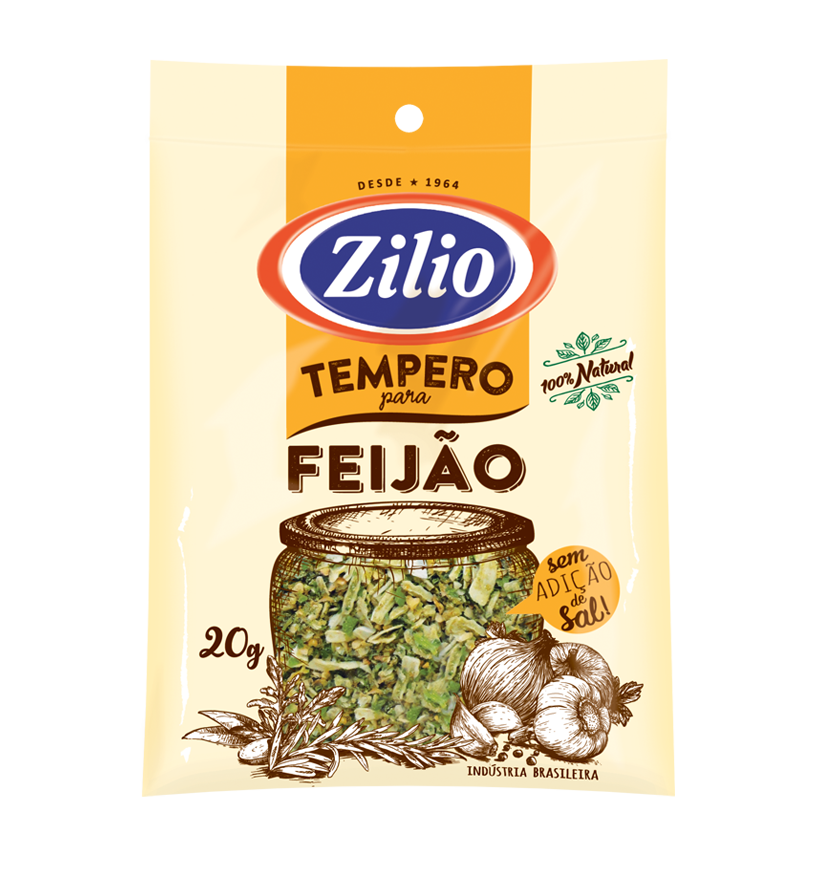 TEMPERO FEIJÃO ZILIO 20G