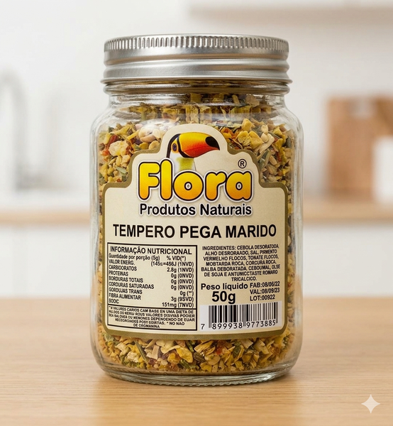 TEMPERO FLORA POTE PEGA MARID 50G