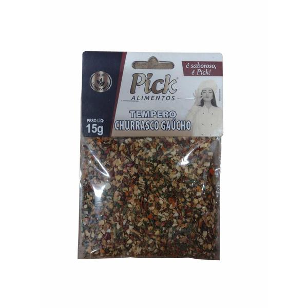 TEMPERO PICK #15GR PARA CHURRASCO GAUCHO