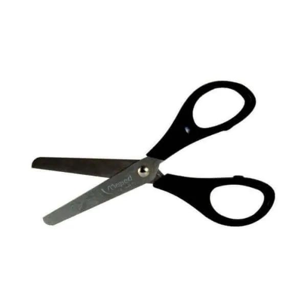 Tesoura Escolar Maped Essentials Preta 13cm