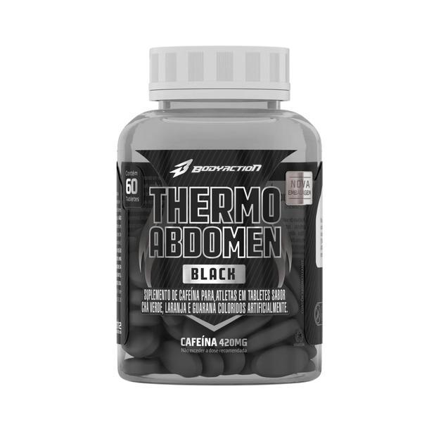 SUPLEMENTO BODYACTION THERMO 60CAPS ABDOMEN BLACK