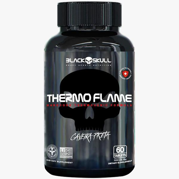 THERMO FLAME BLACK SKULL C/ 60 CAPUSLAS