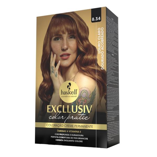 TINT HASKELL KIT COLOR PRATIC  8.34 LOUR