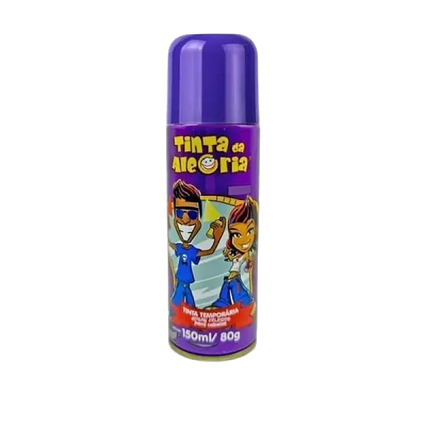 TINTA P/ CABELO 150ML DA ALEGRIA ROXA