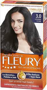 TINTURA DE CABELO FLEURY CASTANHO ESCURO