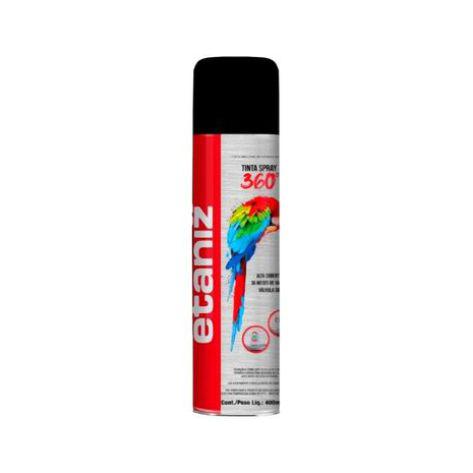 TINTA ETANIZ SPRAY PRETO FOSC 400ML