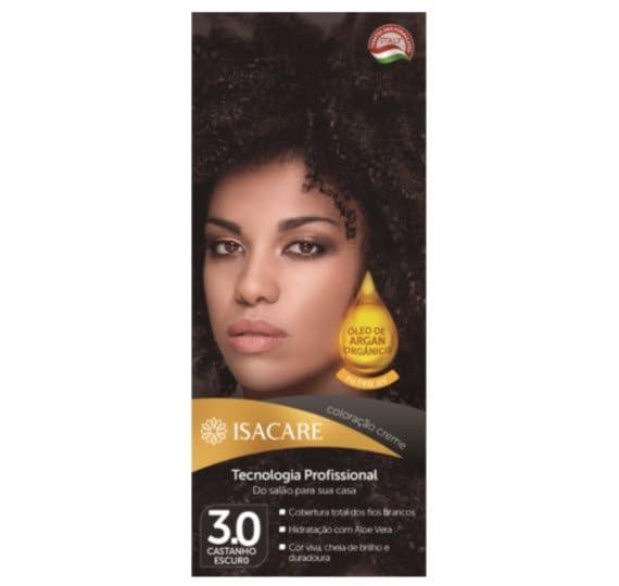 TINTURA ISACARE 3.0 CASTANHO ESCURO