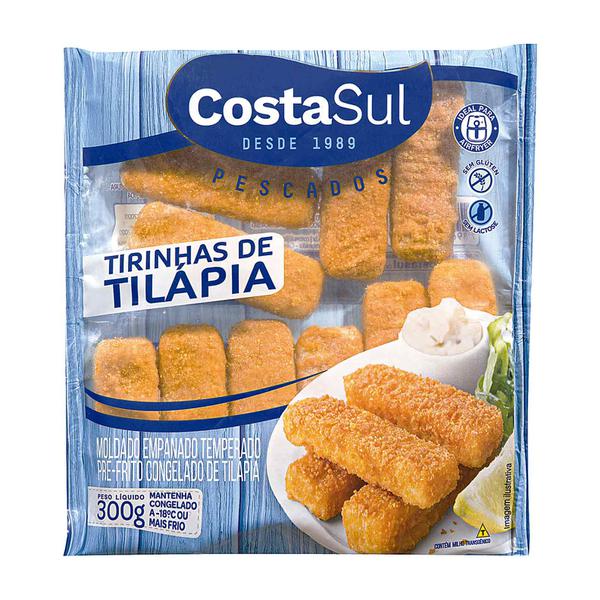 TIRAS COSTA SUL TILAPIA 300G
