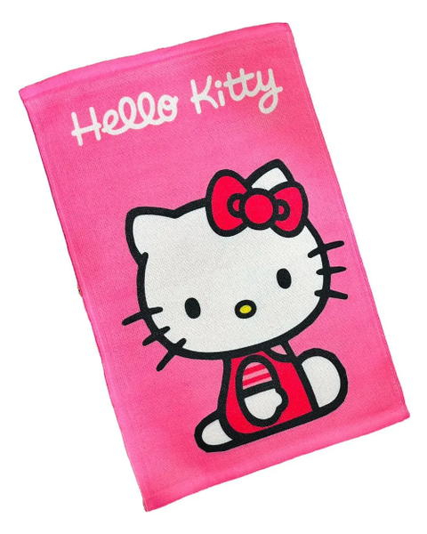 TOALHA LANCHEIRA HELLO KITTY 27CM X 47CM